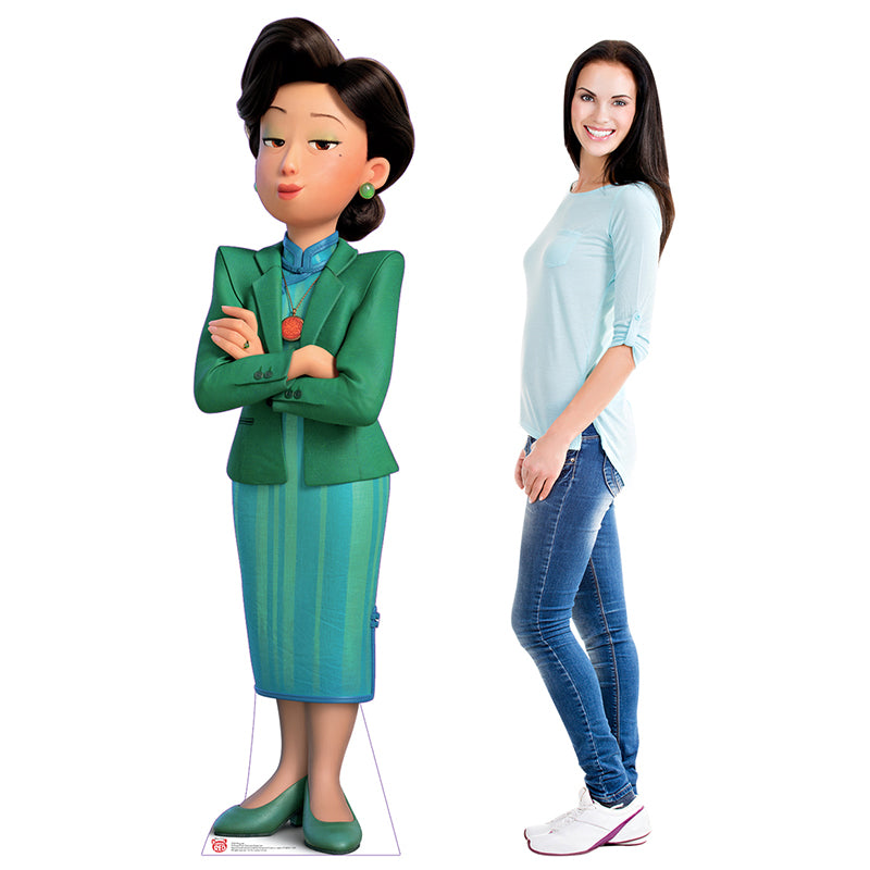MING LEE "Turning Red" Cardboard Cutout Standup / Standee