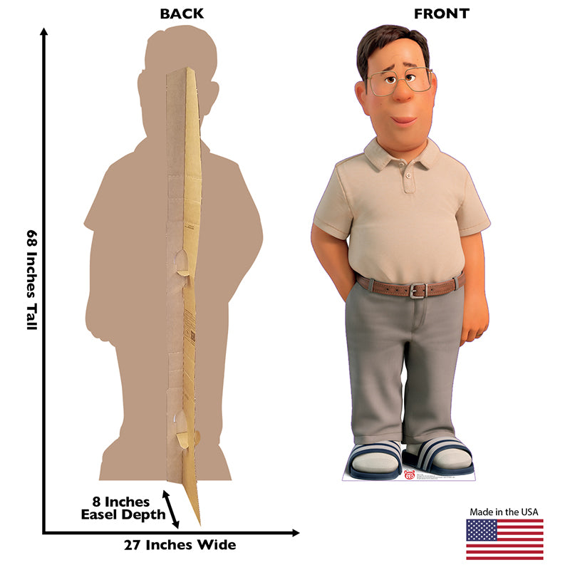 JIN LEE "Turning Red" Cardboard Cutout Standup / Standee