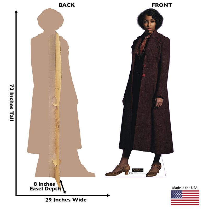 EULALIE 'LAILY' HICKS "Fantasic Beasts: The Secrets of Dumbledore" Cardboard Cutout Standup / Standee
