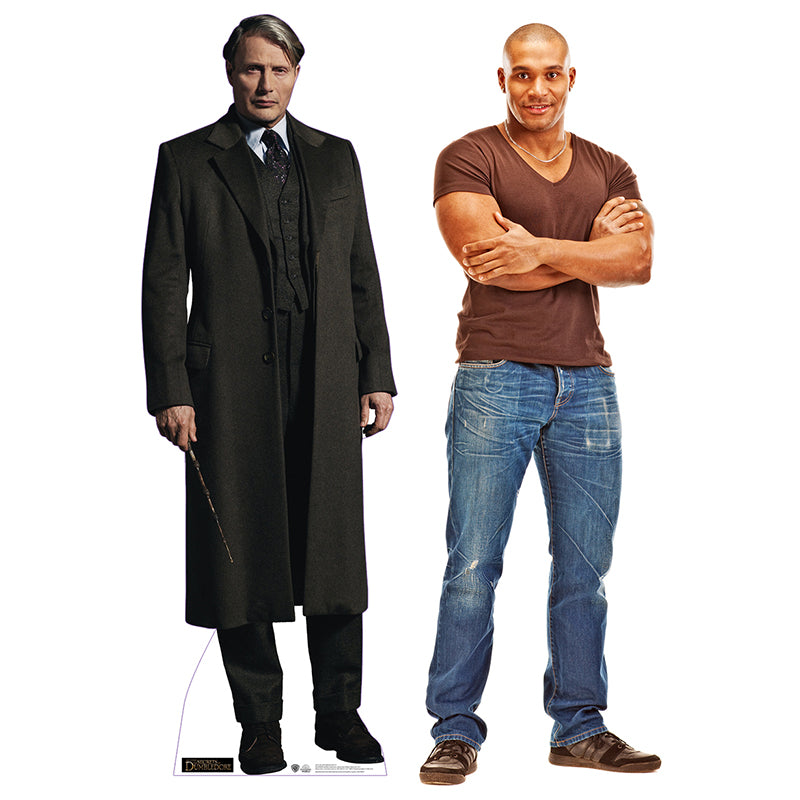 GELLERT GRINDELWALD "Fantasic Beasts: The Secrets of Dumbledore" Cardboard Cutout Standup / Standee