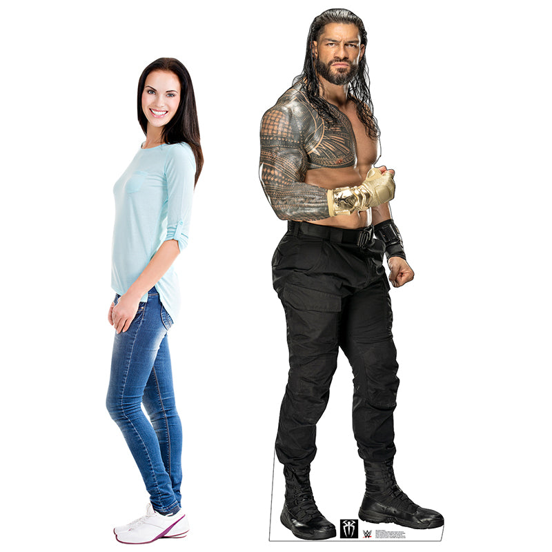 ROMAN REIGNS WWE Wrestling Cardboard Cutout Standup / Standee