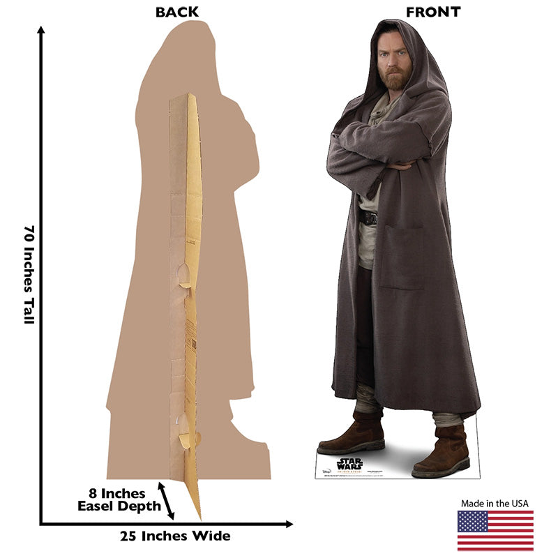 OBI-WAN KENOBI "Star Wars: Obi-Wan Kenobi" Cardboard Cutout Standup / Standee