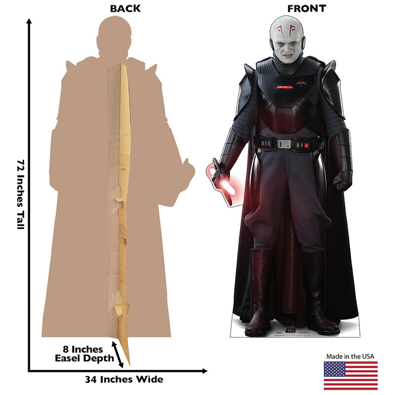 GRAND INQUISITOR "Star Wars: Obi-Wan Kenobi" Cardboard Cutout Standup / Standee
