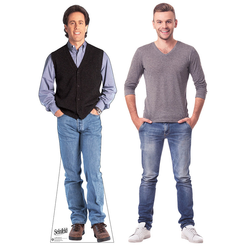 JERRY SEINFELD "Seinfeld" Cardboard Cutout Standup / Standee