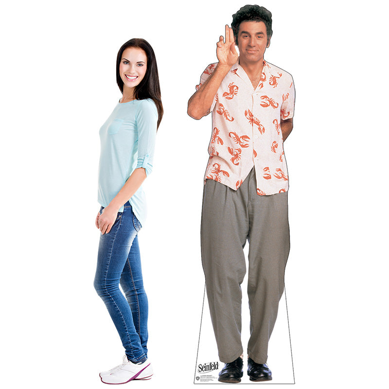 COSMO KRAMER "Seinfeld" Cardboard Cutout Standup / Standee
