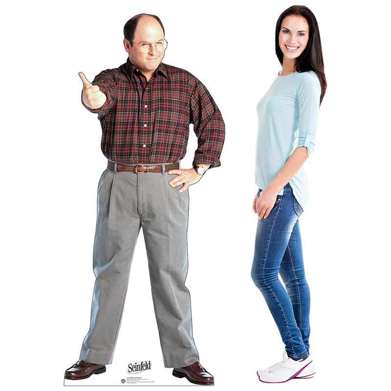 GEORGE COSTANZA "Seinfeld" Cardboard Cutout Standup / Standee