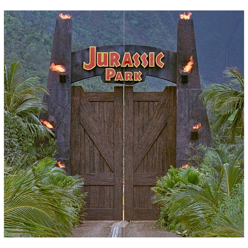 JURASSIC PARK GATE BACKDROP