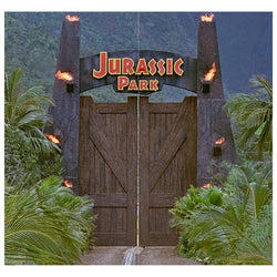 JURASSIC PARK GATE BACKDROP