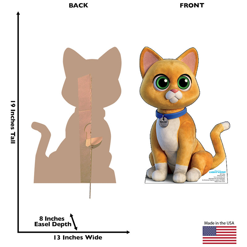 SOX THE CAT "Lightyear" Cardboard Cutout Standup / Standee