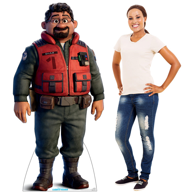 AIRMAN DIAZ  "Lightyear" Cardboard Cutout Standup / Standee