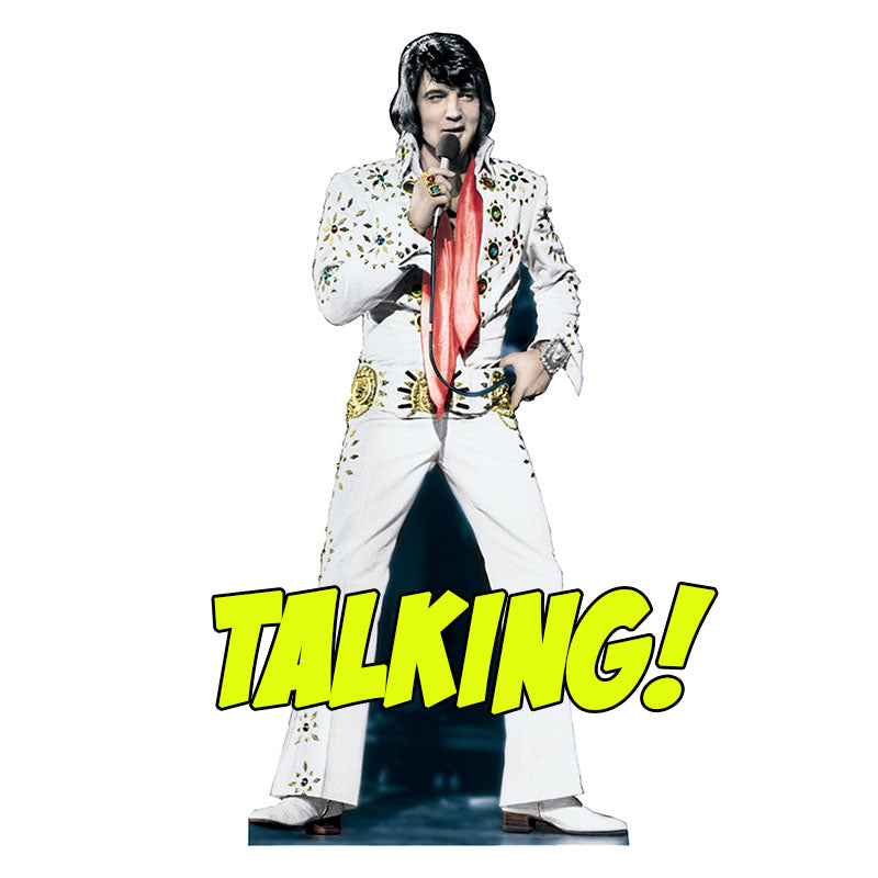 ELVIS PRESLEY - TALKING Cardboard Cutout Standup / Standee