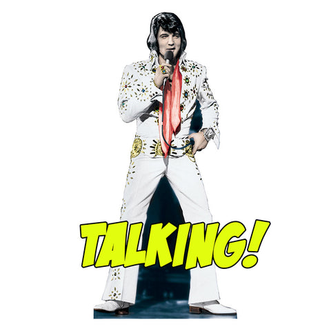 ELVIS PRESLEY - TALKING Cardboard Cutout Standup / Standee