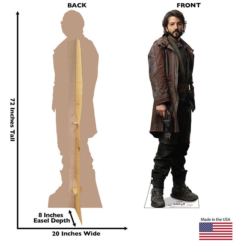 CASSIAN ANDOR "Star Wars: Andor" Cardboard Cutout Standup / Standee
