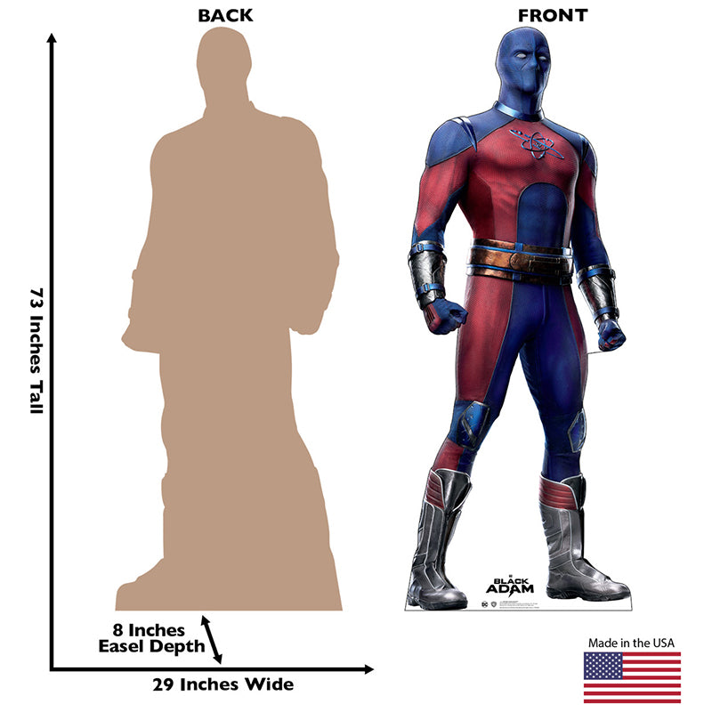 ATOM SMASHER "Black Adam" Cardboard Cutout Standup / Standee