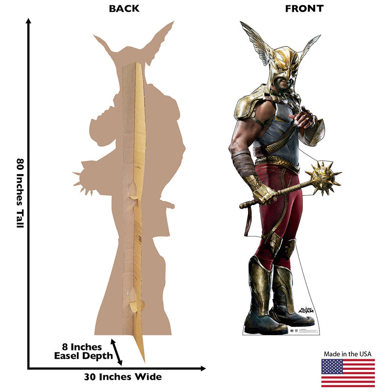 HAWKMAN "Black Adam" Cardboard Cutout Standup / Standee