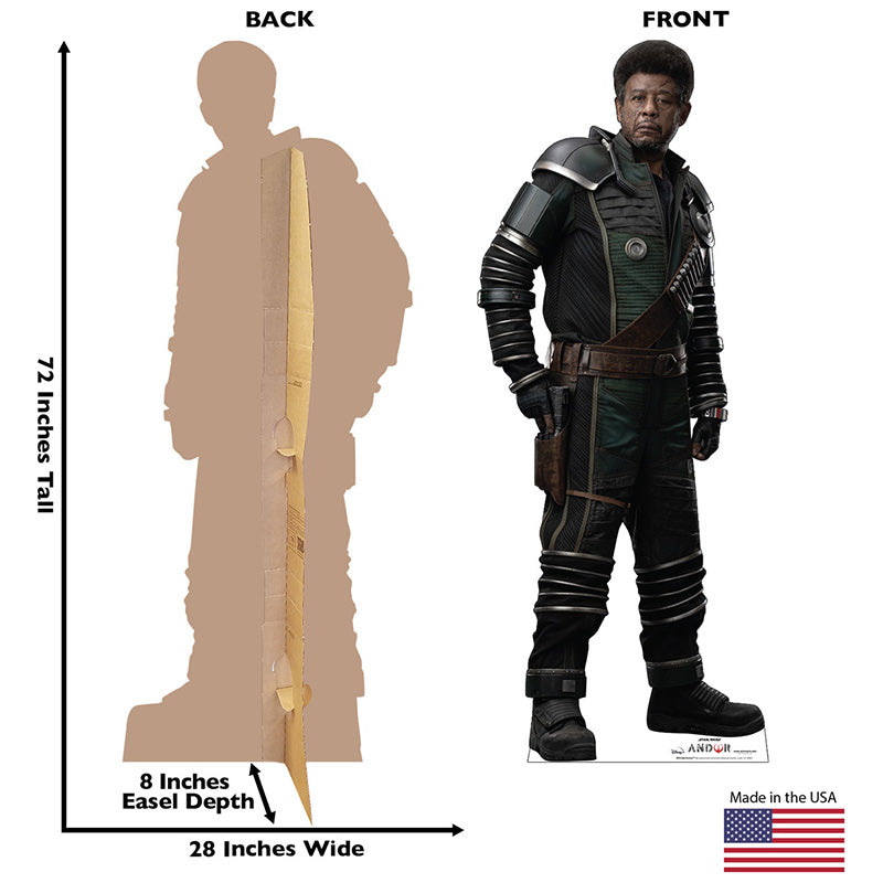 SAW GERRERA "Star Wars: Andor" Cardboard Cutout Standup / Standee