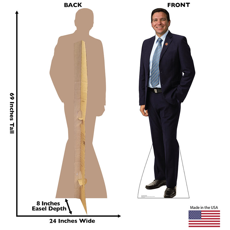 GOVERNOR RON DESANTIS Cardboard Cutout Standup / Standee