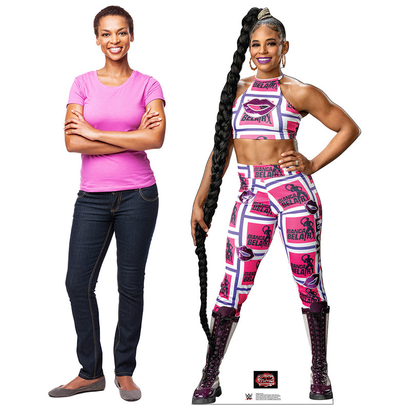 BIANCA BELAIR WWE Divas Wrestling Cardboard Cutout Standup / Standee