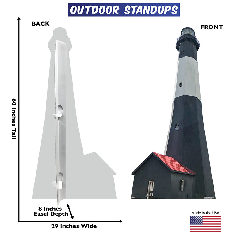 TYBEE LIGHTHOUSE Cardboard Cutout Standup / Standee