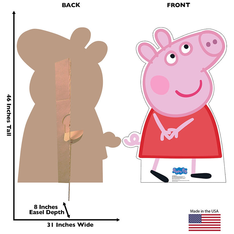 PEPPA PIG "Peppa Pig" Cardboard Cutout Standup / Standee
