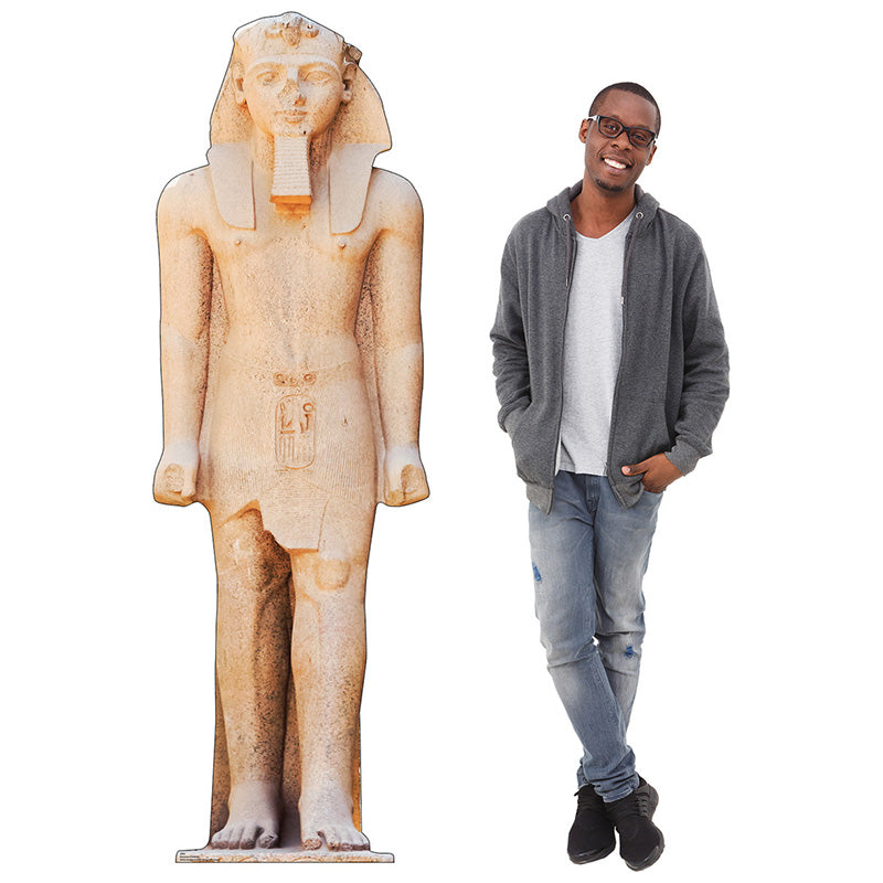EGYPTIAN RAMSES II STATUE Cardboard Cutout Standup / Standee