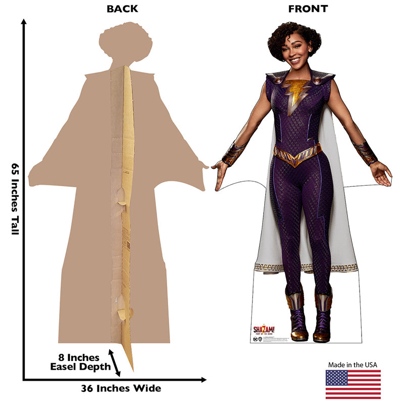 DARLA DUDLEY "Shazam: Fury of the Gods" Cardboard Cutout Standup / Standee
