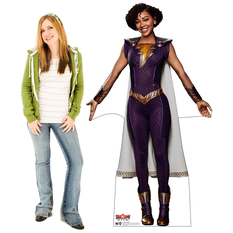 DARLA DUDLEY "Shazam: Fury of the Gods" Cardboard Cutout Standup / Standee
