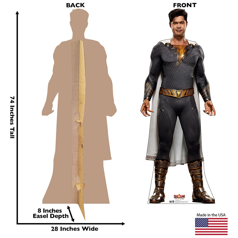 EUGENE CHOI "Shazam: Fury of the Gods" Cardboard Cutout Standup / Standee