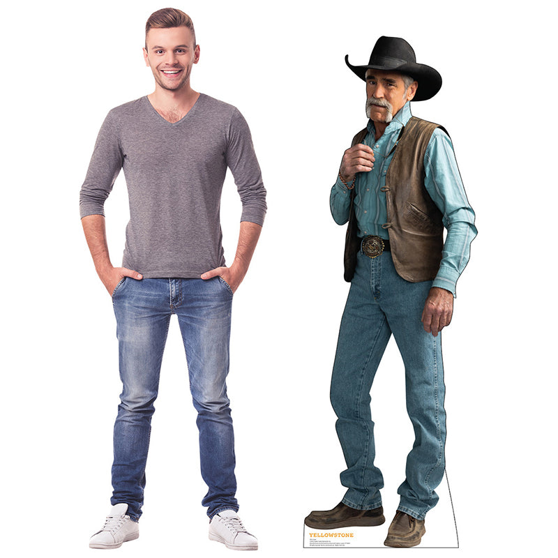 LLOYD PIERCE "Yellowstone" Cardboard Cutout Standup / Standee