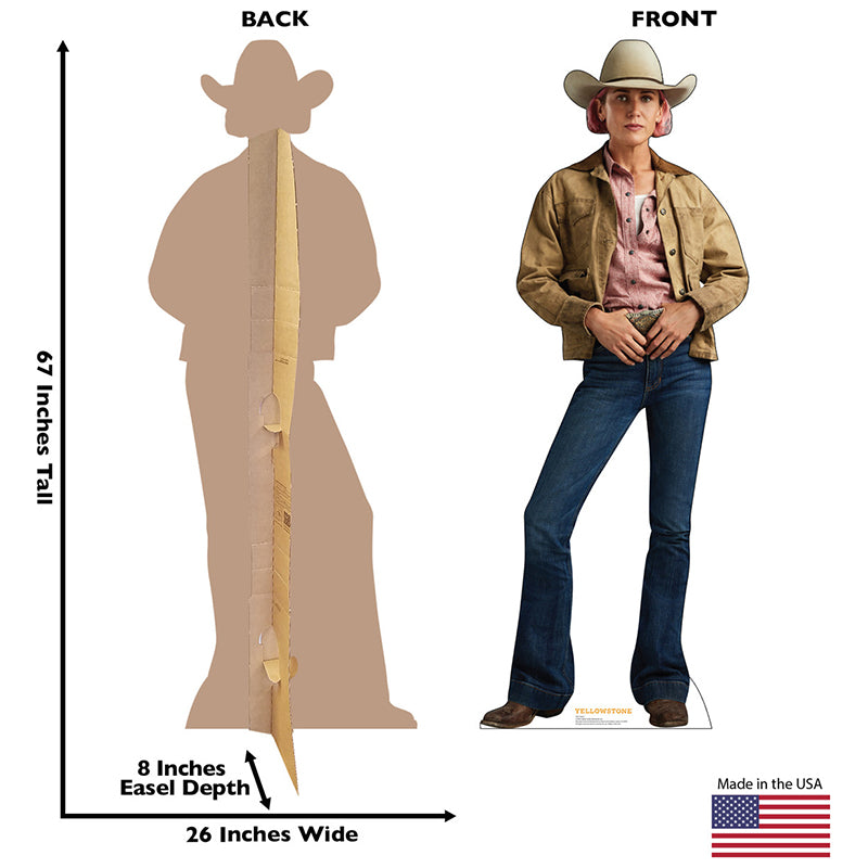 TEETER "Yellowstone" Cardboard Cutout Standup / Standee