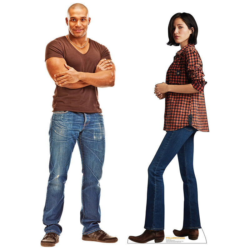 MONICA LONG DUTTON "Yellowstone" Cardboard Cutout Standup / Standee