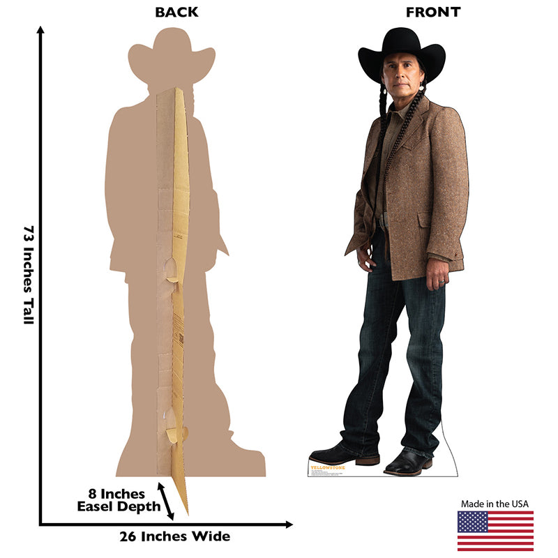 MO "Yellowstone" Cardboard Cutout Standup / Standee
