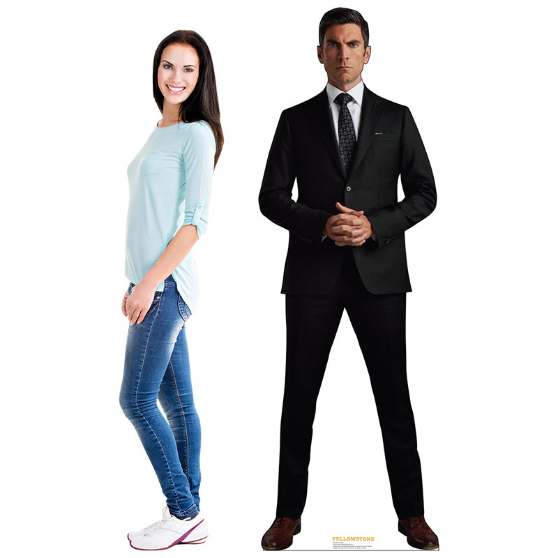 JAMIE DUTTON "Yellowstone" Cardboard Cutout Standup / Standee