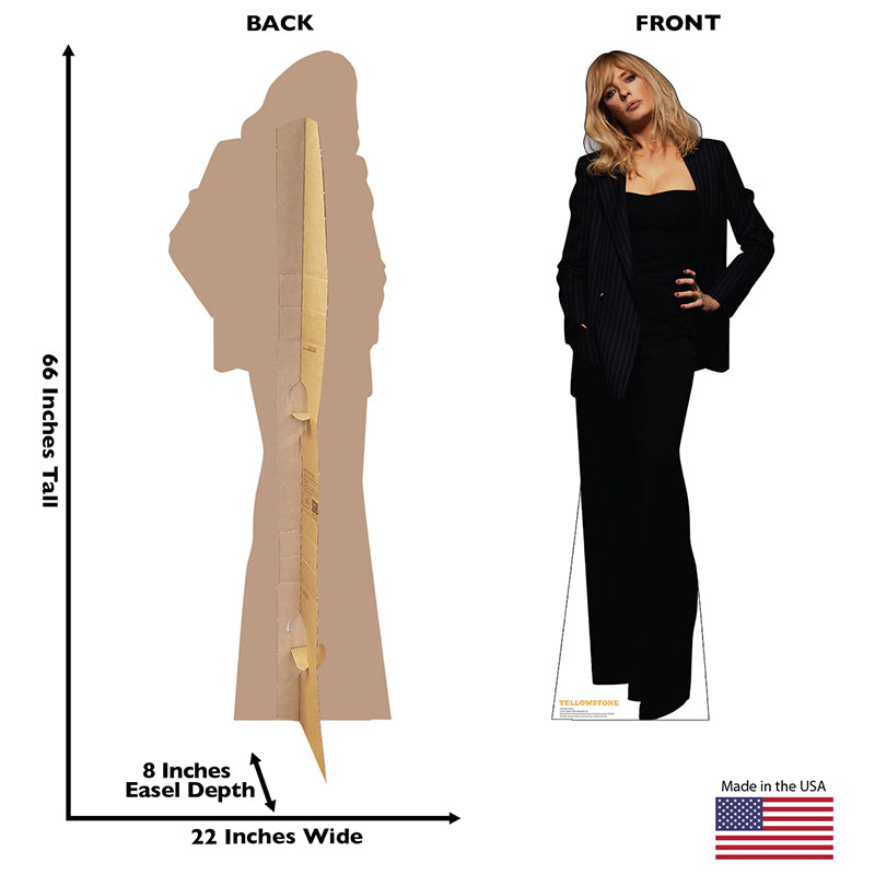 BETH DUTTON "Yellowstone" Cardboard Cutout Standup / Standee