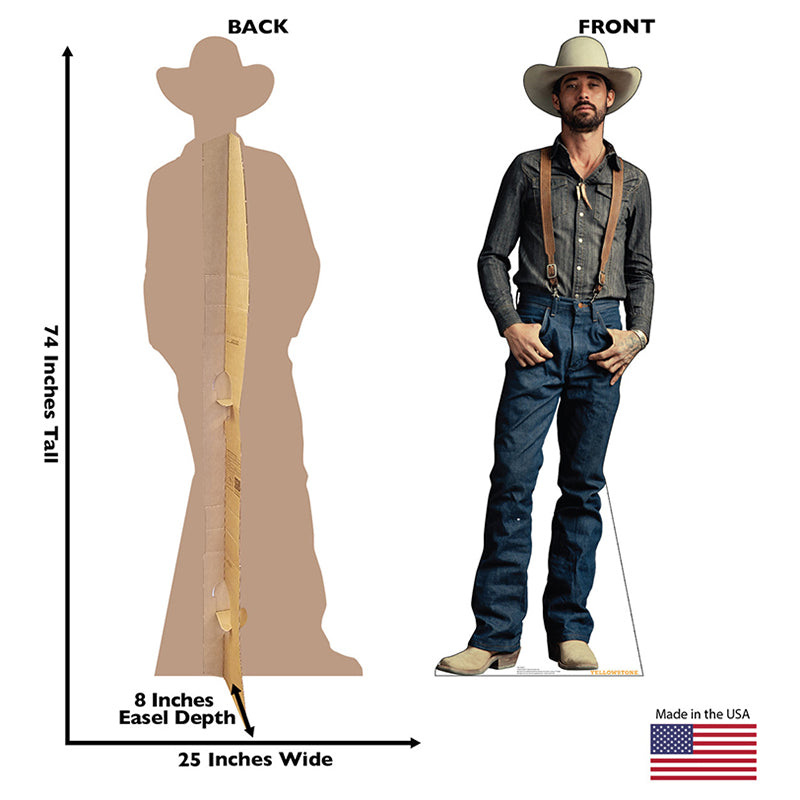 WALKER "Yellowstone" Cardboard Cutout Standup / Standee