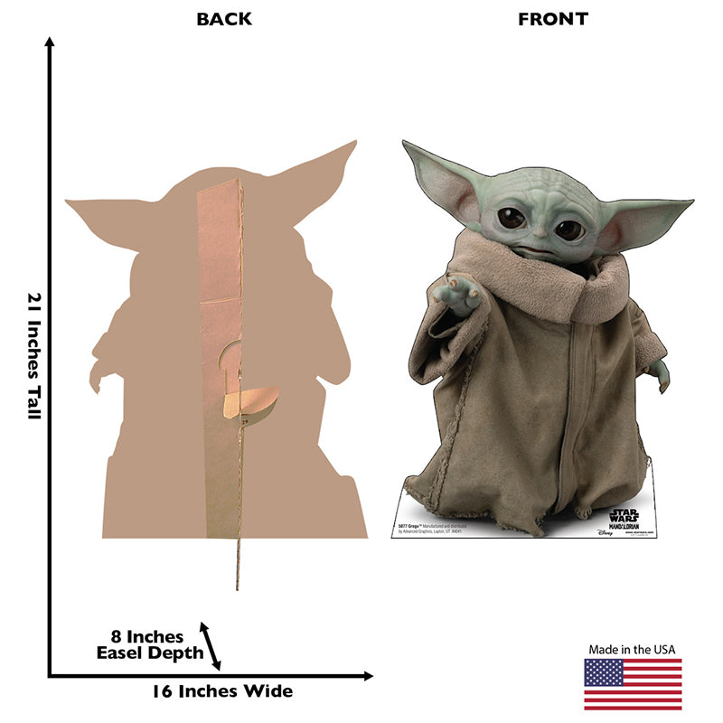 GROGU (THE CHILD) "Star Wars: The Mandalorian" Cardboard Cutout Standup / Standee