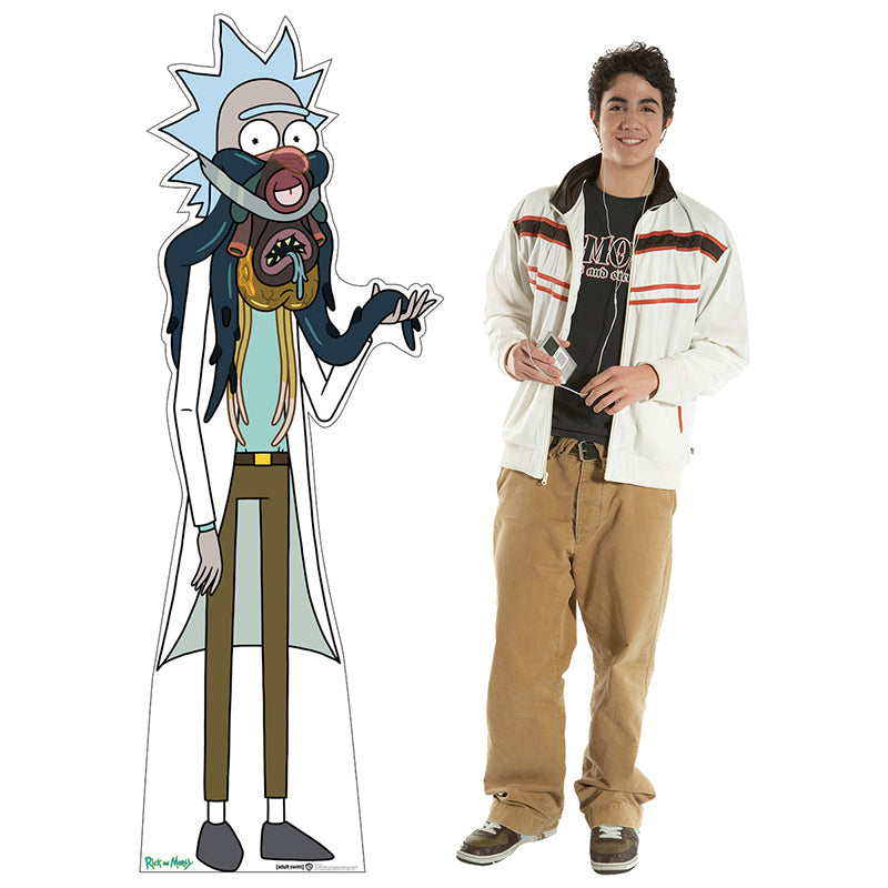 RICK SANCHEZ "Rick & Morty" Cardboard Cutout Standup / Standee