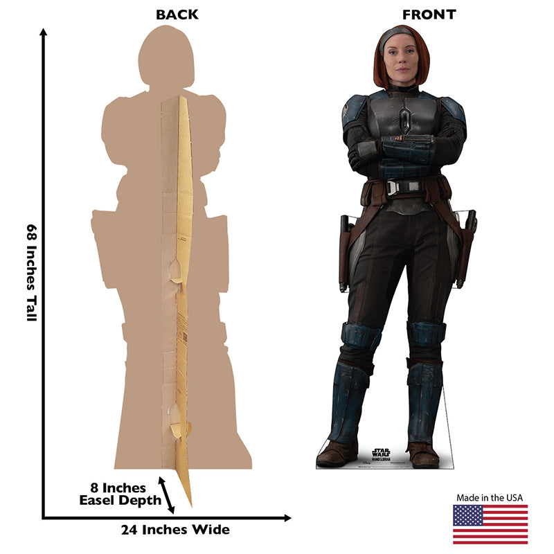 BO-KATAN KRYZE "Star Wars: The Mandalorian" Cardboard Cutout Standup / Standee