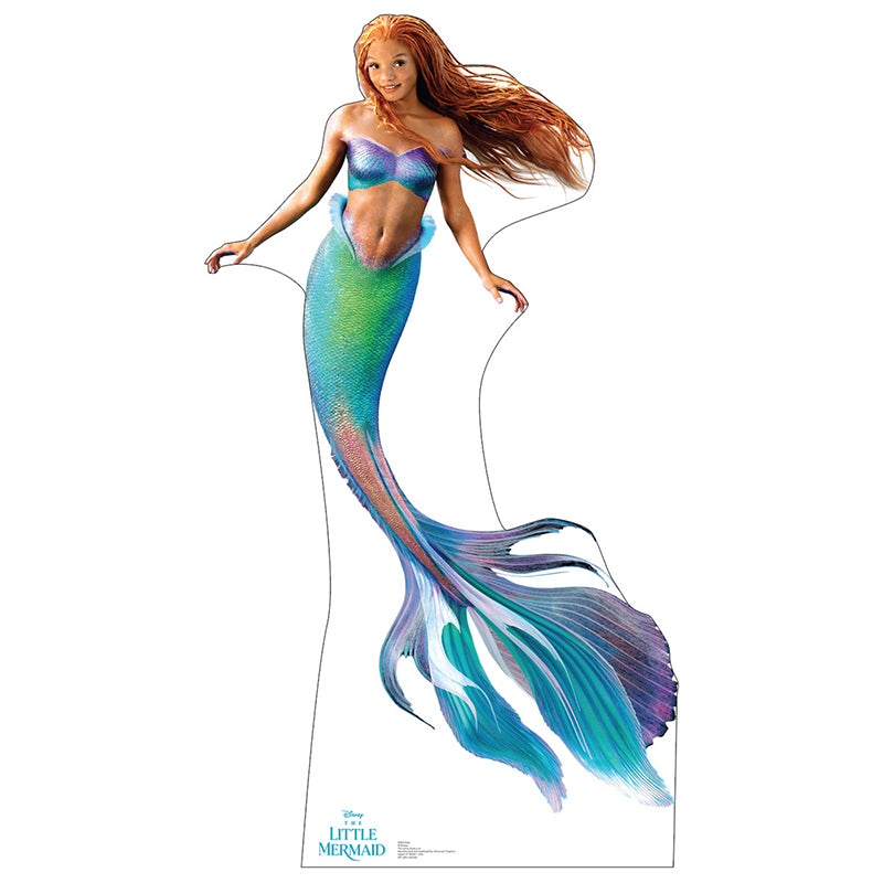 Ariel Little Mermaid Life-Size Cardboard Cutout Ariel Little Mermaid Life-Size Cardboard Cutout
