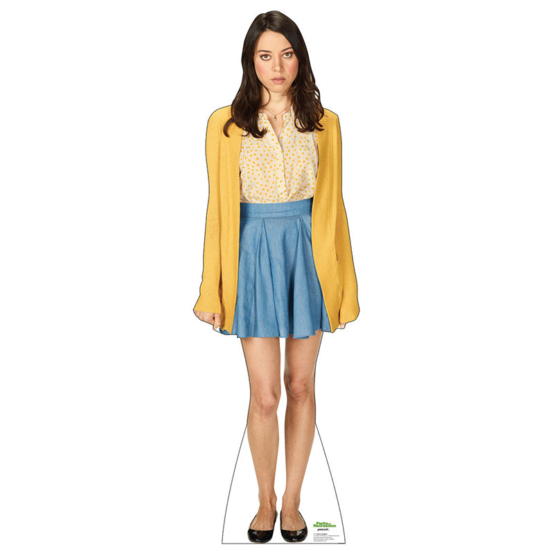 APRIL LUDGATE "Parks and Recreation" Cardboard Cutout Standup / Standee