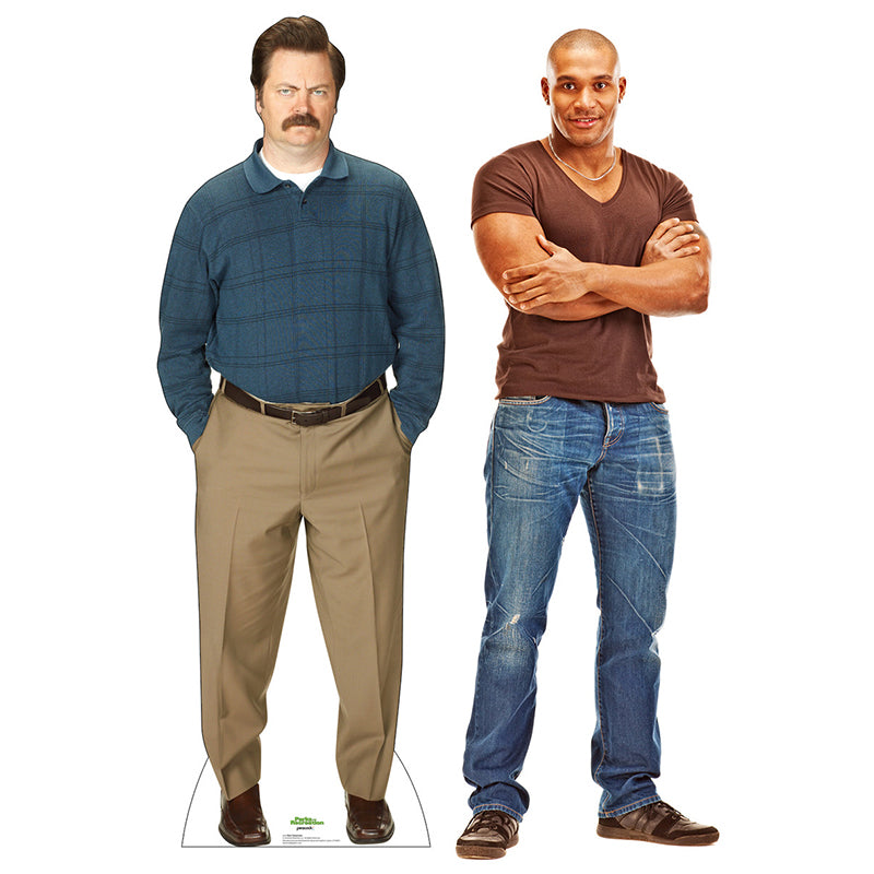 RON SWANSON "Parks and Recreation" Cardboard Cutout Standup / Standee