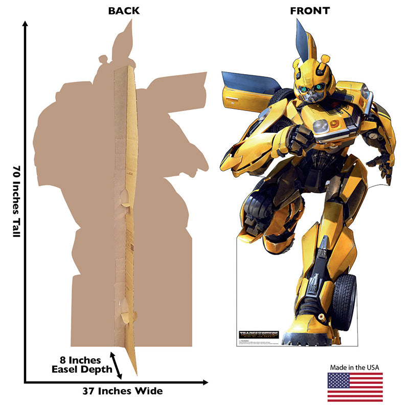 BUMBLEBEE "Transformers: Rise of the Beasts" Cardboard Cutout Standup / Standee