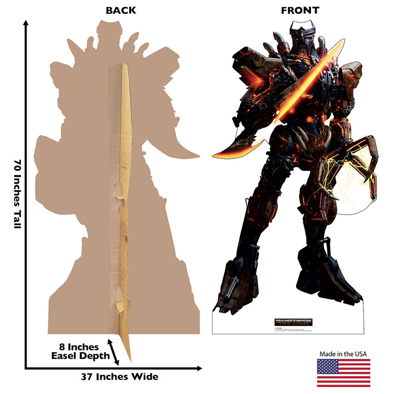 SCOURGE "Transformers: Rise of the Beasts" Cardboard Cutout Standup / Standee