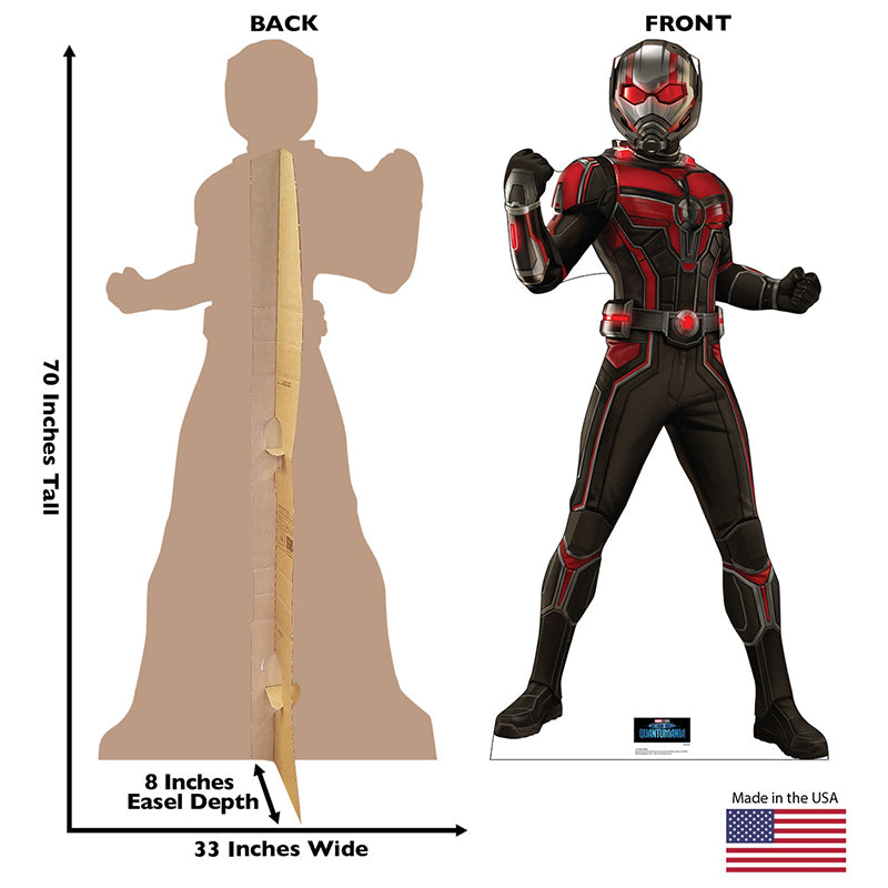 ANT-MAN / SCOTT LANG "Ant-Man and the Wasp: Quantumania" Cardboard Cutout Standup / Standee