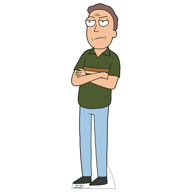 JERRY SMITH "Rick & Morty" Cardboard Cutout Standup / Standee