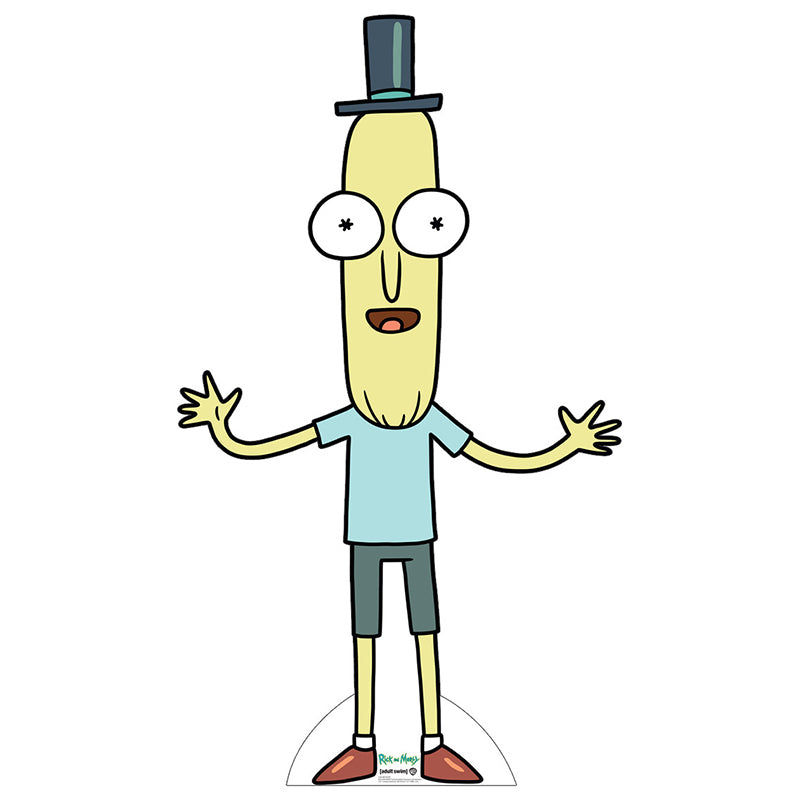 MR. POOPYBUTTHOLE Rick and Morty Cardboard Cutout Standup Standee ...