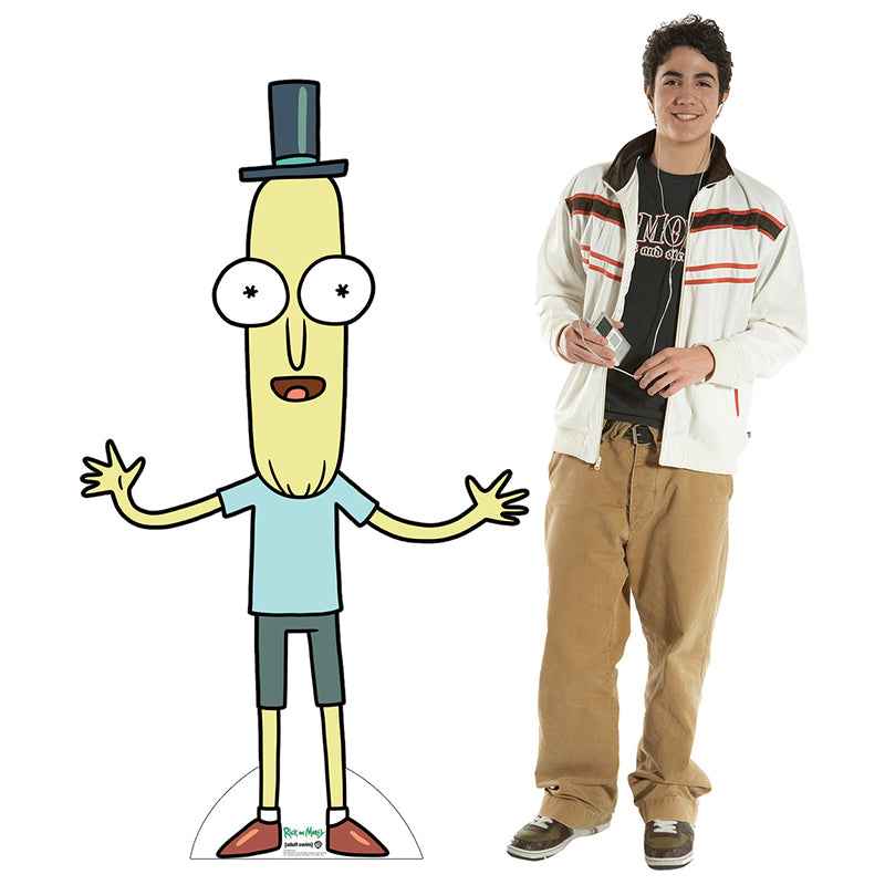 MR. POOPYBUTTHOLE "Rick & Morty" Cardboard Cutout Standup / Standee