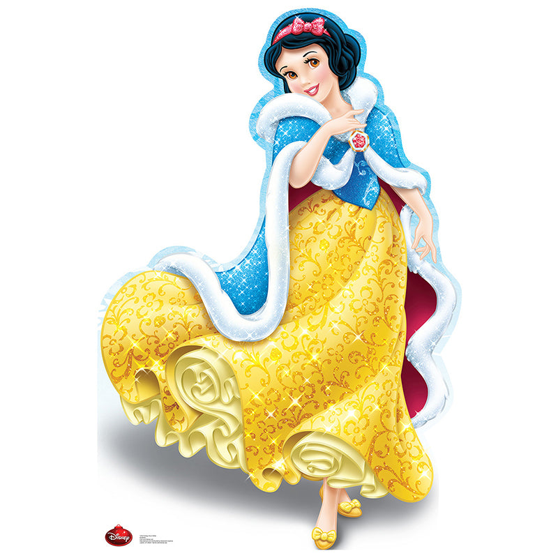 HOLIDAY SNOW WHITE Cardboard Cutout Standup / Standee