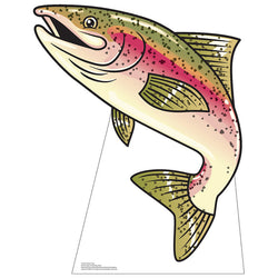 RAINBOW TROUT Cardboard Cutout Standup / Standee