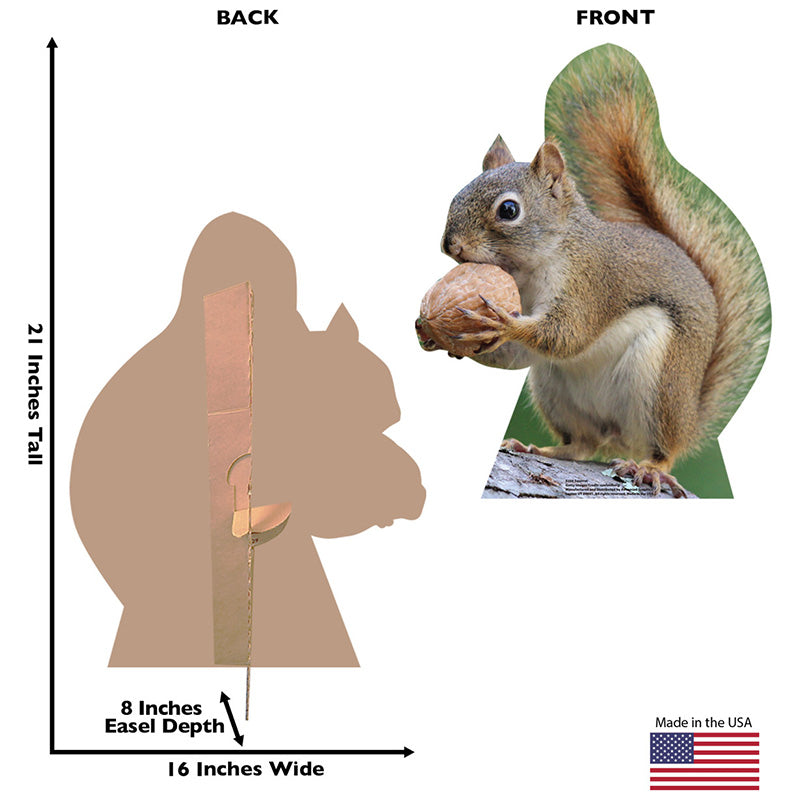 SQUIRREL Cardboard Cutout Standup / Standee